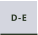 D-E