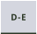 D-E
