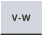 V-W